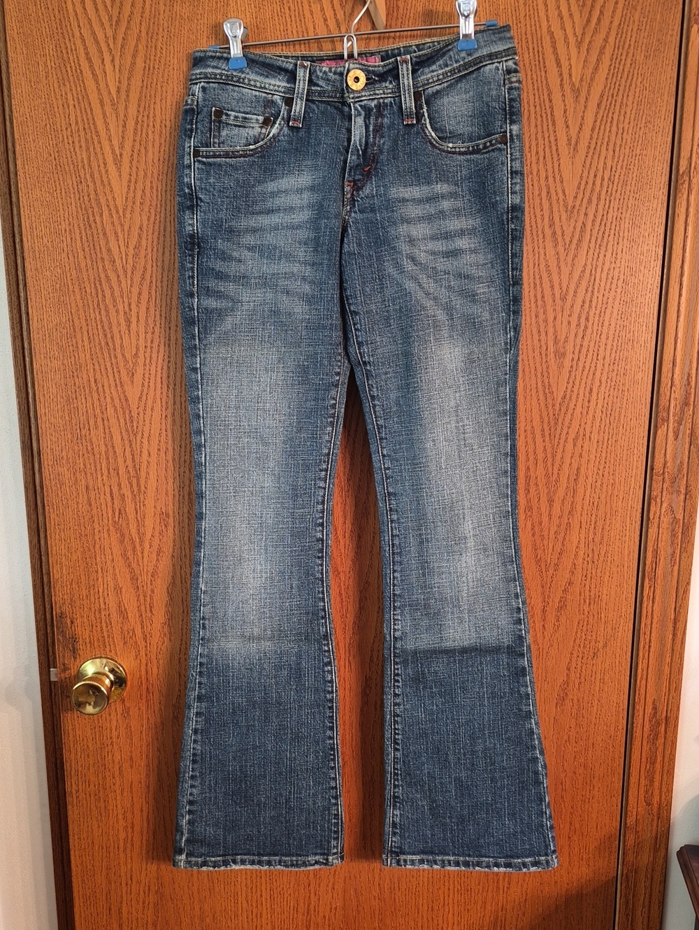 Levis 518 Superlow Bootcut Boot Cut Jeans Sz 3M